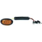 Lamp / Clearance & Marker Yellow, With Grommet, Standard .180 Connectors Yellow