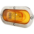 Lamp / Stop, Turn & Tail SuperNova Oval LED Side Turn/Marker Lamp Yellow