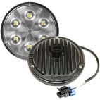 Lamp / Utility Work Lamp, TractorPlus Pattern, Amp SuperSeal Connector Clear