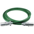 Trailer Connector Coiled Cables / Cord Assy - H/D Truck Ultralink ABS Power Cord 7 GROTE