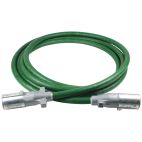 Trailer Connector Coiled Cables / Cord Assy - H/D Truck Ultralink ABS Power Cord 7 GROTE
