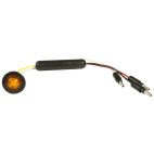 Lamp / Clearance & Marker Yellow With Grommet, Slim-Line .180 Connectors Yellow