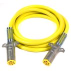 Trailer Connector Coiled Cables / Cord Assy - H/D Truck ISO Cable 7 GROTE