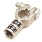 Battery Cable Terminal - Top Mount - H/D Truck Straight Barrel Clamp - Negative 4 GROTE