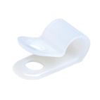 Grote 1/4 in Diameter White Nylon Clamp - Pack of 100