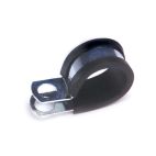 Grote 1/2 in Diameter 3/8 in Hole Rubber Insulated Metal Clamp - Pack of 10