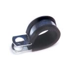 Grote 2 in Diameter 3/8 in Hole Rubber Insulated Metal Clamp - Pack of 10
