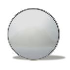 Mirror - Exterior Rear View Stick On Convex Mirrors, 3 3/4" Round Bright