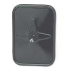Mirror - Exterior Rear View Outer Protective Bumper Type Mirror Black