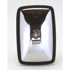 Mirror - Exterior Rear View Split Mirror Assembly, Replacement Stainless Steel