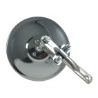 Mirror - Exterior Rear View Round Clamp On Stack & Spot Mirror, 5" Convex Stainless Steel