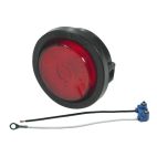 Lamp Kit / Clearance & Marker Optic Lens, Male Pin Red
