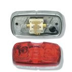 Lamp / Clearance & Marker Square Corner Red
