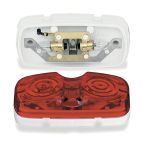 Lamp / Clearance & Marker Square Corner Red