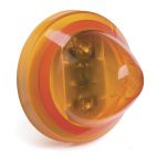 Lamp / Clearance & Marker Supernova, Male Pin Amber