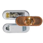 Lamp / Stop, Turn & Tail Torsion Mount III, Male Pin Yellow