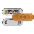 Lamp / Stop, Turn & Tail Torsion Mount III, Male Pin Yellow