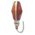 Lamp / Stop, Turn & Tail Double Face, Single Contact Red And Yellow
