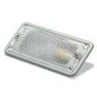 Dome Light Steel, Recessed, Rectangular