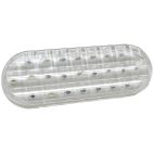 Lamp / Back-Up SuperNova, Oval, Dual System, LED Back-Up Clear GROTE