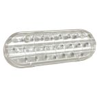 Lamp / Back-Up SuperNova, Oval, Dual System, LED Back-Up Clear GROTE