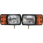 Lamp / Snow Plow Rectangular Yellow Bulb
