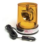 Lamp / Emergency With Revolving Reflector Amber