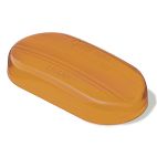 Lens - Clearance & Marker Amber Oval
