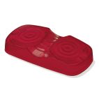 Lens - Clearance & Marker Red Rectangular