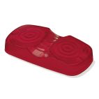Lens - Clearance & Marker Red Rectangular