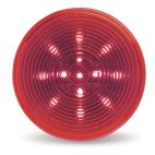 Lamp / Clearance & Marker 2 1/2 in. Round Hi Count LED Marker Lamp Red