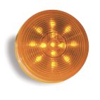 Lamp / Clearance & Marker 2 1/2 in. Round Hi Count LED Marker Lamp Yellow
