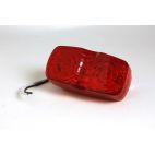 Lamp / Clearance & Marker Square Corner, Hi Count 13-Diodes Red