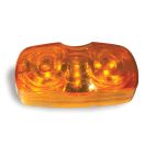 Lamp / Clearance & Marker Square Corner, Hi Count 13-Diodes Yellow