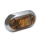 Lamp / Clearance & Marker 2 1/2 in. Mini, Oval, Clearance/Marker LED Yellow