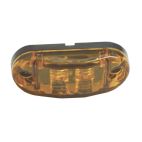 Lamp / Clearance & Marker 2 1/2 in. Mini, Oval, Clearance/Marker LED Yellow