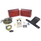 Lamp / Stop, Turn & Tail Sealed, Submersible, Compact Trailer Red