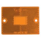 Lens - Clearance & Marker Yellow Rectangular