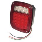 Lamp / Stop, Turn & Tail Hi Count LED Stop/Tail/Turn Box Lamp Without License, RH Red