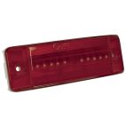Lamp / Stop, Turn & Tail SuperNova LED, Turtleback II, Supplemental High Mount Stop/Turn/Clearance, ID Red