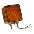Lamp / Stop, Turn & Tail Hi Count LED 56 Diodes, Oval Stop/Tail/Turn Lamp Yellow