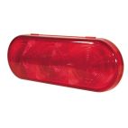 Lamp / Stop, Turn & Tail LED SuperNova Oval Stop/Tail/Turn, Standard Female, 3 Diodes Red
