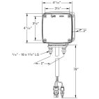 Lamp / Stop, Turn & Tail Hi Count LED 2 Sided Lamp With Side Marker With Packard Connectors Yellow