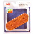 Lamp / Stop, Turn & Tail Hi Count 56 Diodes, Oval Stop/Tail/Turn Lamp Yellow