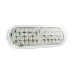 Lamp / Stop, Turn & Tail Hi Count LED Oval Stop/Tail/Turn Lamp, Clear Lens Yellow
