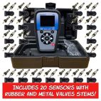 Hamaton HAM-B034 Bundle with H47 TPMS Tool, OBDII Cable, 20 U-Pro Hybrid 2.0 Dual-Frequency Sensors