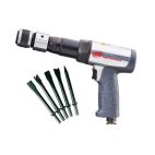 Ingersoll Rand 119MAXK Industrial Duty Air Hammer Kit, Includes 5-peice Chisel Set, Vibration Reduced, 2530 BPM, 3-1/2 inch Stroke, 3/4 inch Bore Diameter