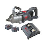 Ingersoll Rand W9491-K2E 20V High-torque 1" Drive Cordless Impact Wrench Kit, 2600 ft-lbs Max Torque, 2 Batteries and Charger, Standard Anvil