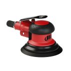 Ingersoll Rand Air Orbital Sander: 5 in, Adhesive-Backed, 3/32 in Orbit, Midweight, Medium Duty, NPT