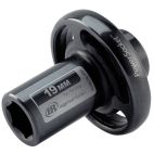 Ingersoll Rand S64M19L-PS1 19mm Chrome-Molybdenum Steel Deep PowerSocket for Ingersoll Rand 1/2in Drive Tool